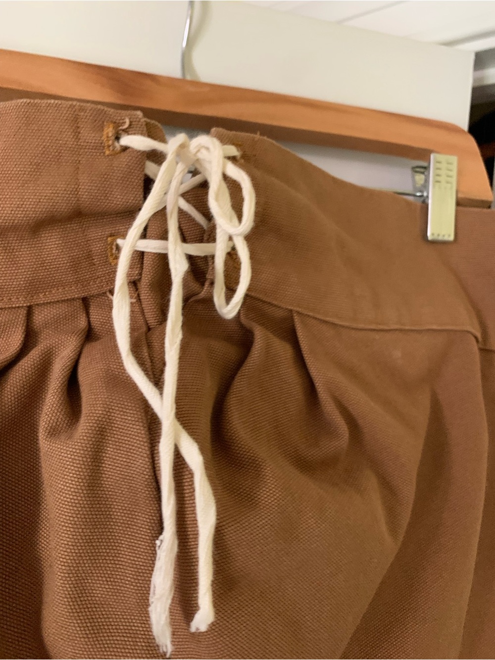 jas. Townsend & Son Men's Fall Front Breeches Heavy Cotton Canvas Like New - Picture 7 of 14